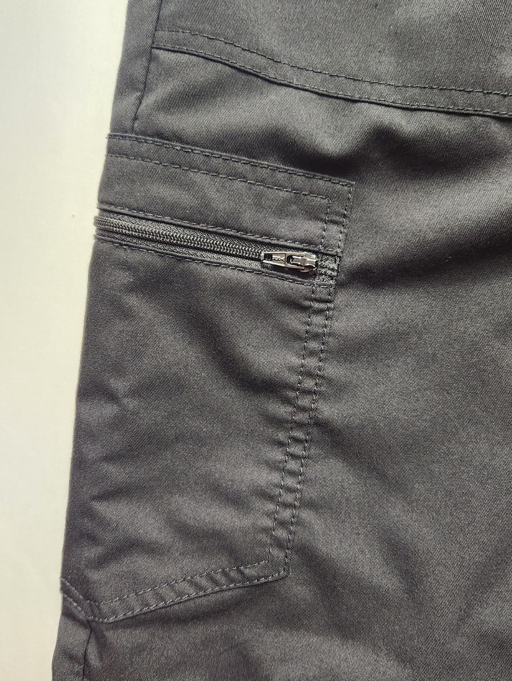 ⭐️Scrubstar BLACK Jogger Scrub Pants Size Large Performance Stretch Cargo Pocket - Picture 7 of 11
